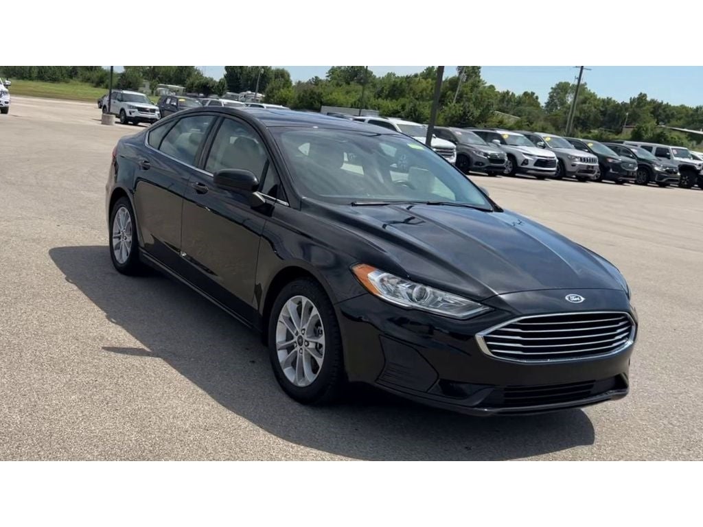 Used 2020 Ford Fusion SE with VIN 3FA6P0HD4LR254513 for sale in Ponca City, OK