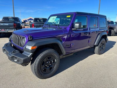 2026 Jeep Wrangler WRANGLER 4-DOOR SPORT