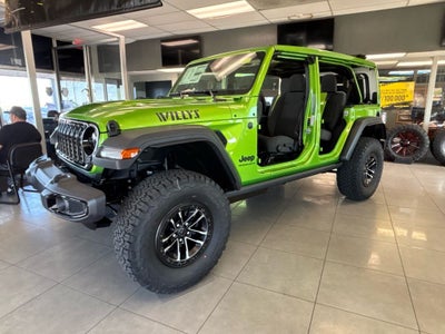 2026 Jeep Wrangler WRANGLER 4-DOOR WILLYS