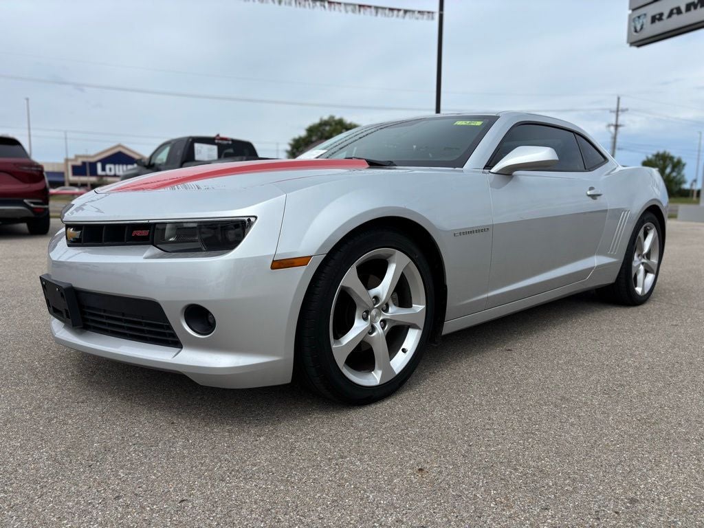 Used 2015 Chevrolet Camaro 2LT with VIN 2G1FF1E39F9297763 for sale in Ponca City, OK