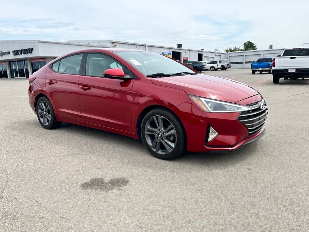 Used 2019 Hyundai Elantra SEL with VIN KMHD84LFXKU737554 for sale in Ponca City, OK
